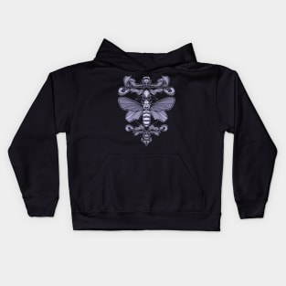 Death Moth Kids Hoodie